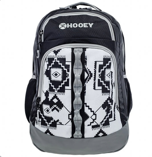 Hooey OX Black/White/Grey Aztec Backpack