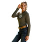 WOMENS OLVIE KNIT LONG SLEEVE