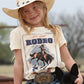 GIRLS SS CREAM TEE