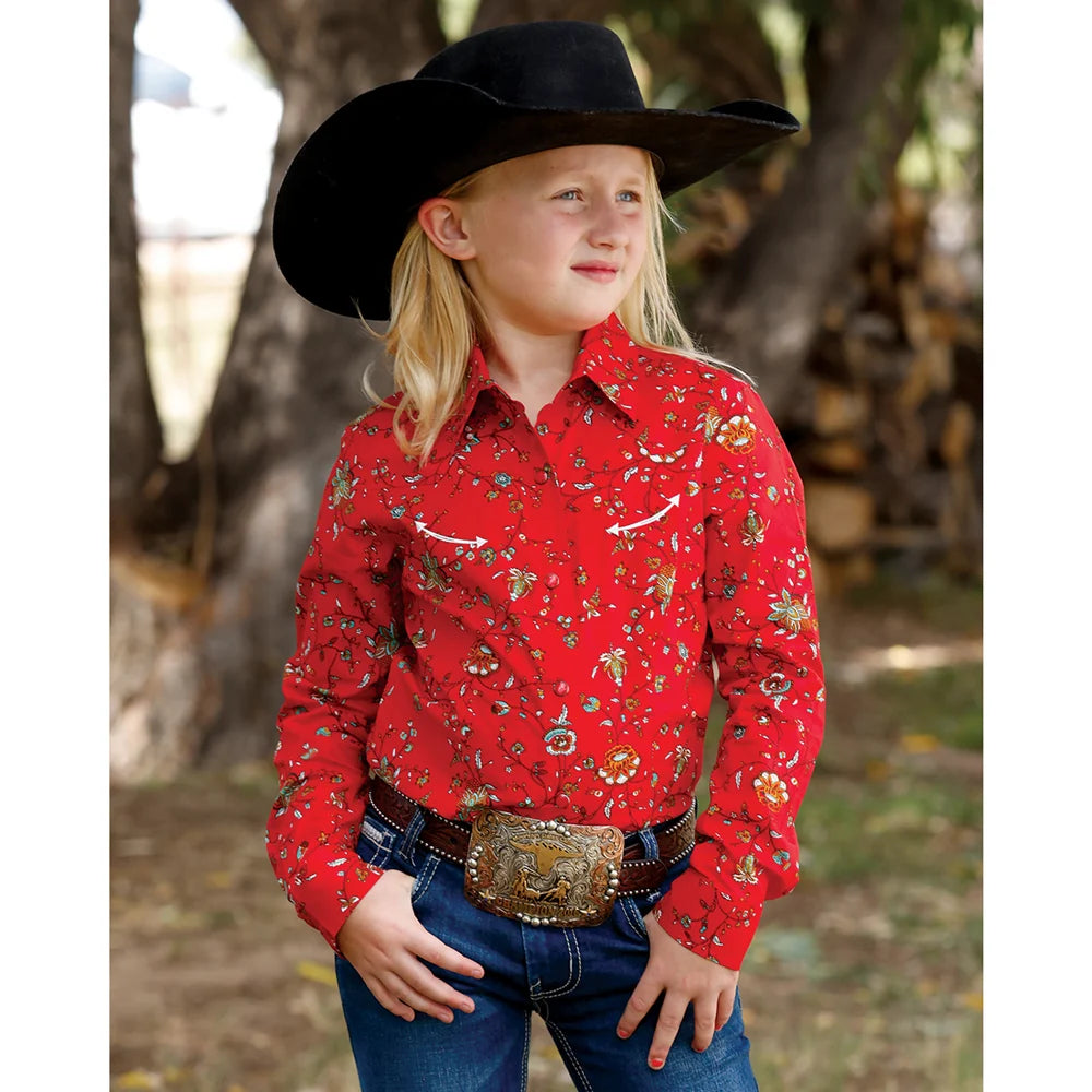 GIRLS RED MIX LS