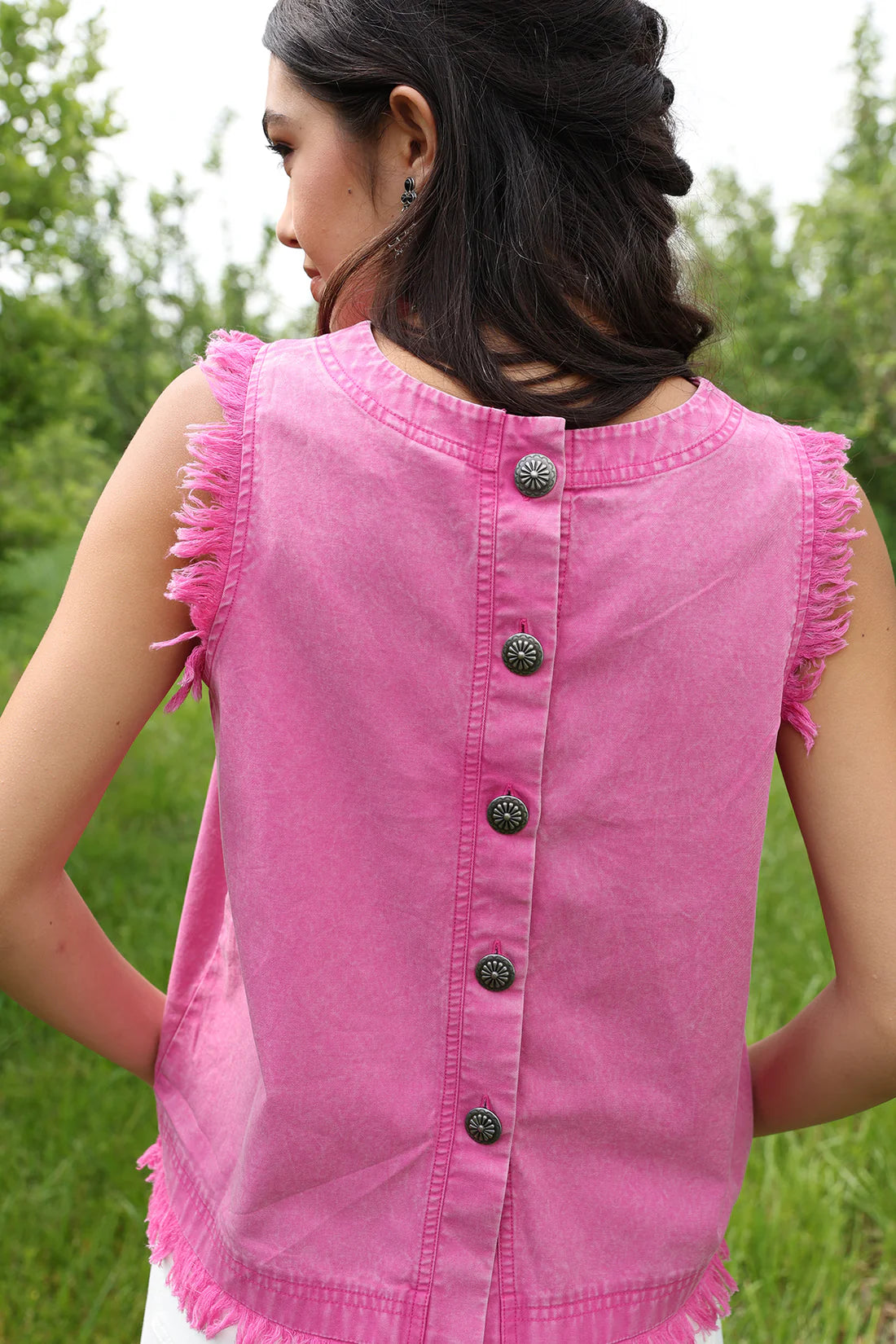 CRUEL GIRL WM PINK TANK