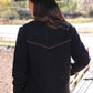 WMS BLACK SHIRT JACKET