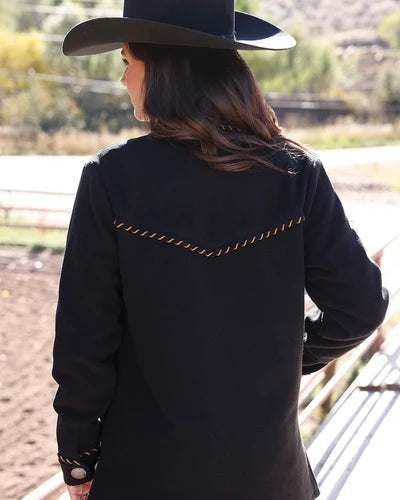 WMS BLACK SHIRT JACKET