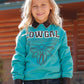 GIRL TURQUOISE SWEATER