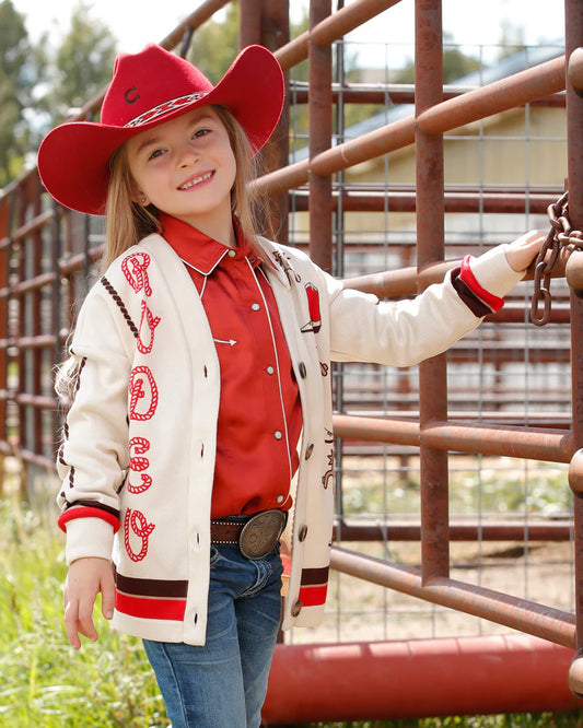 CRUEL GIRLS CREAM CARDIGAN