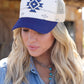 WM CREAM AZTECTRUCKER CAP