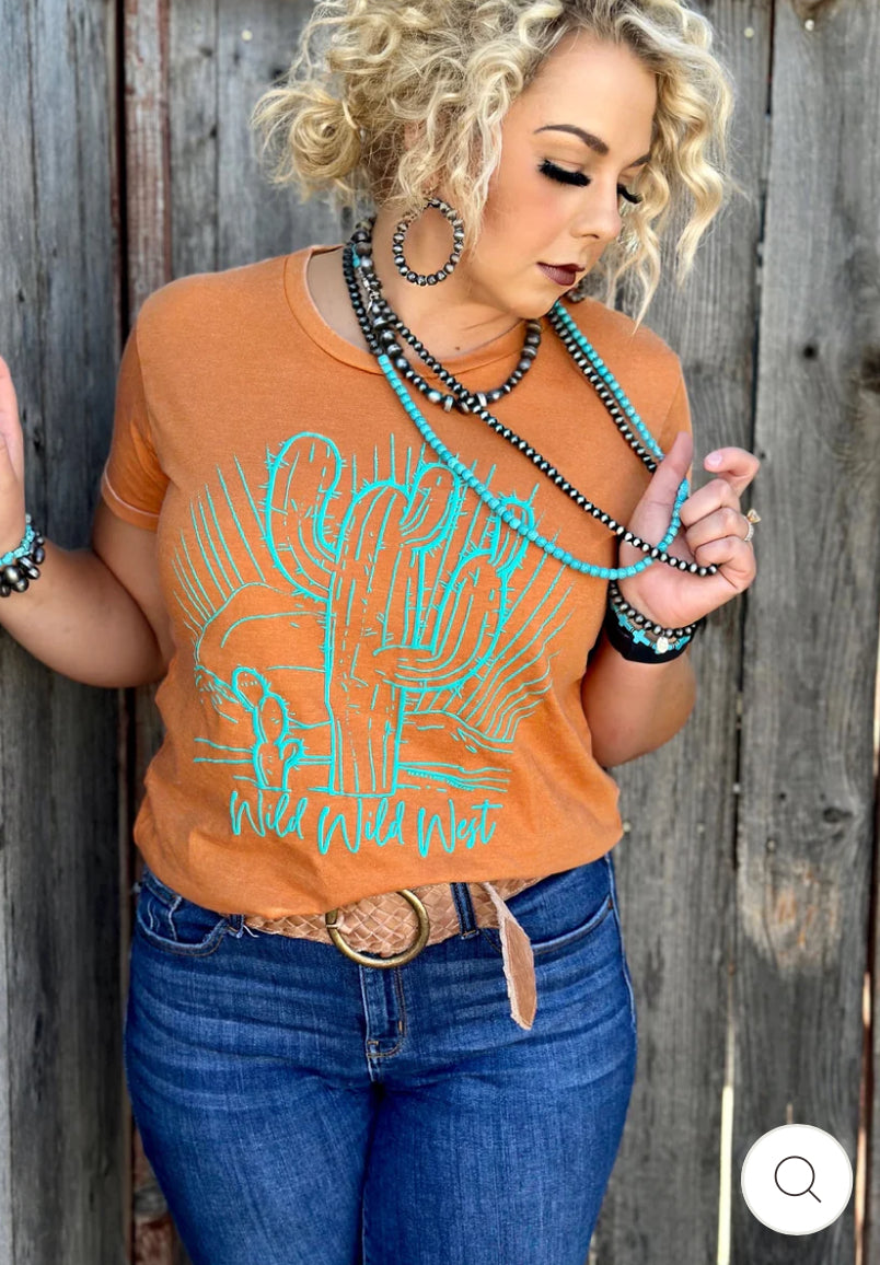 Wild Wild West Puff Tee