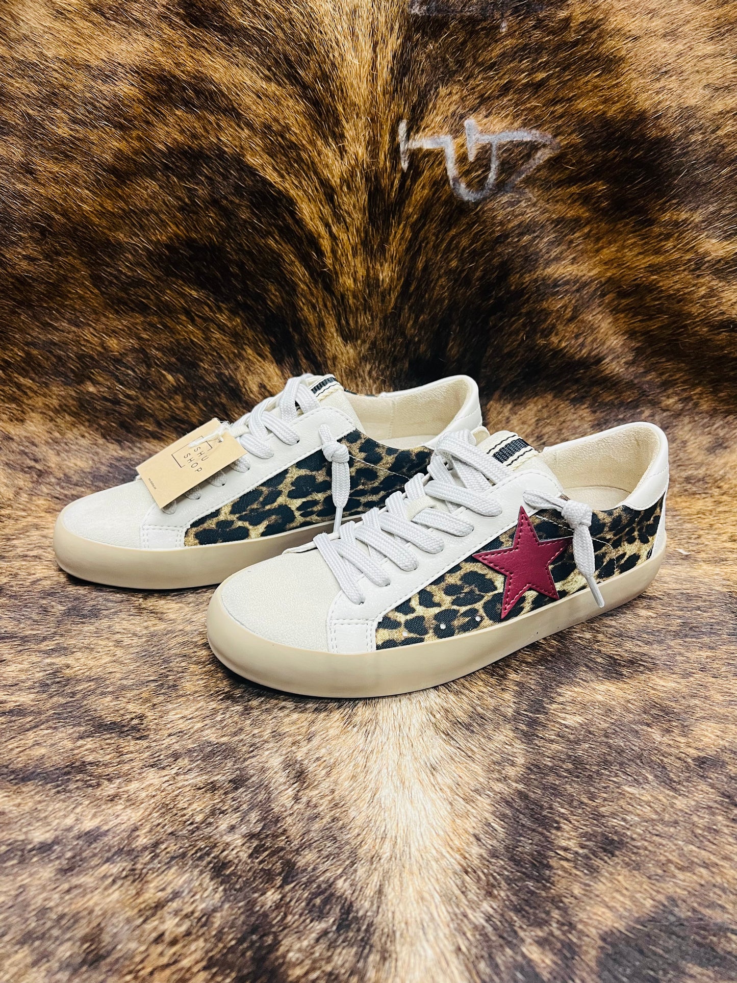PAULA LEOPARD SNEAKER