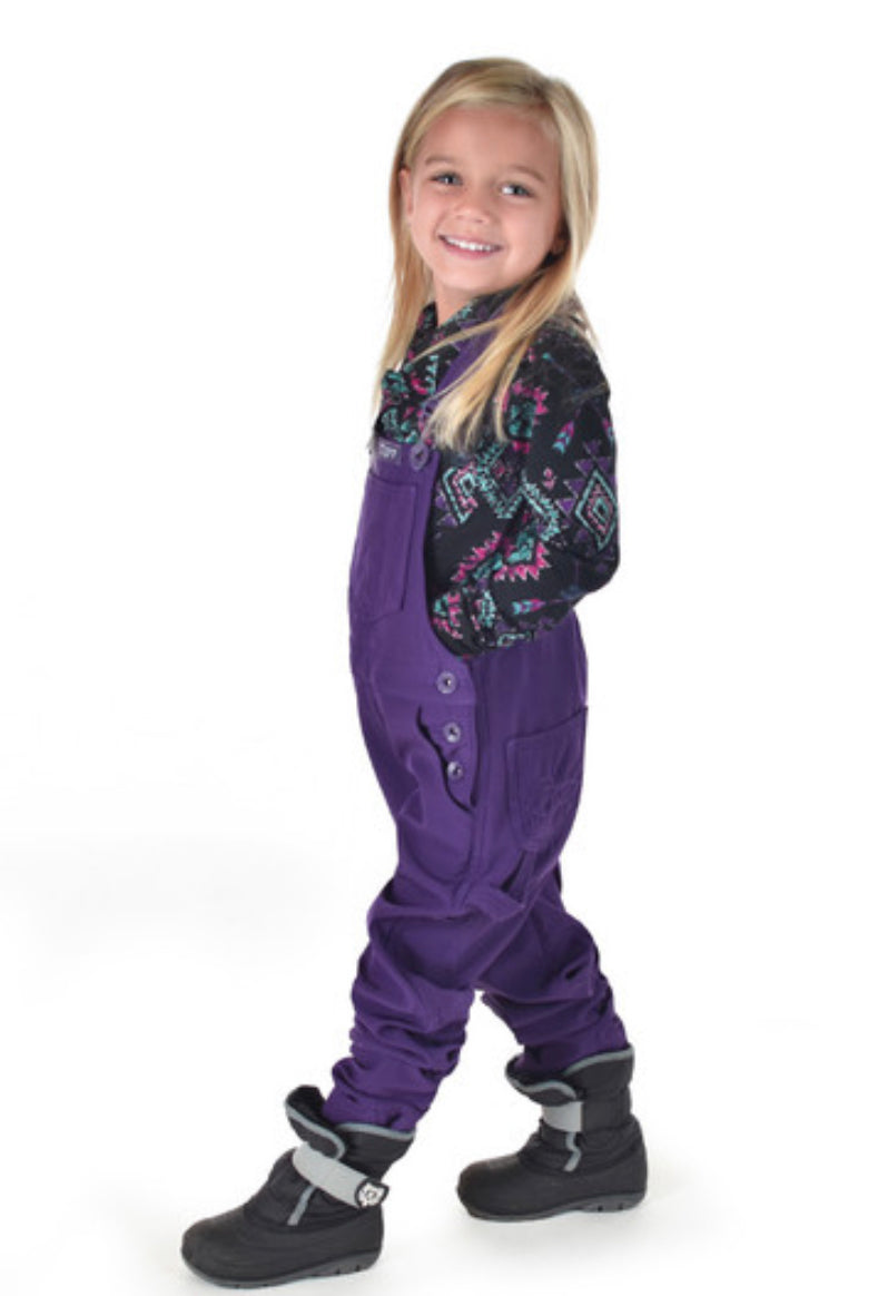 CT Girls Purple WHPH BIB Overall