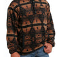 Cinch Mn Deep Black Aztec Fleece