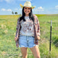 Western Skull Cactus Tee
