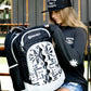 HOOEY OX BLACK/GREY AZTEC BACKPACK