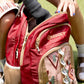 HOOEY OX BURGUNDY/TAN W/AZTEC BACKPACK