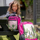 HOOEY ROCKSTAR W/CACTUS PINK PRINT BACKPACK