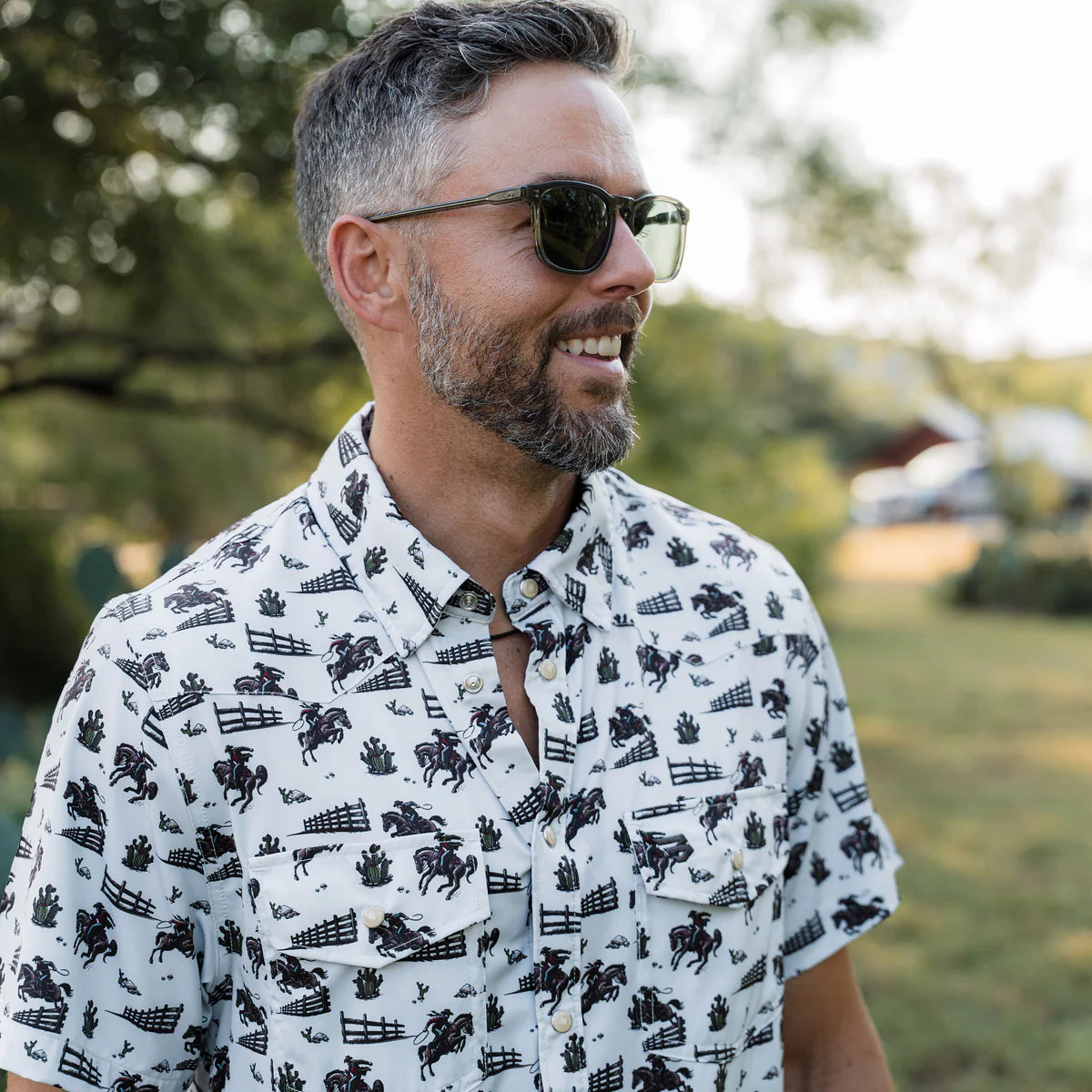 PERFORMANCE WESTERN SHIRT COWBOY COUNTRY