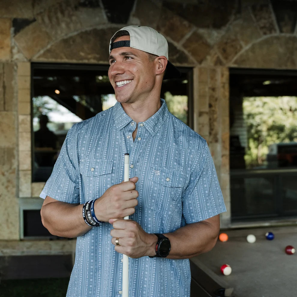 PERFORMANCE WESTERN SHIRT RANCH SAGE SS