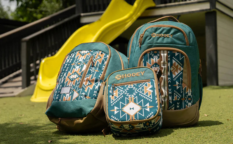 HOOEY OX TEAL/TAN BACKPACK