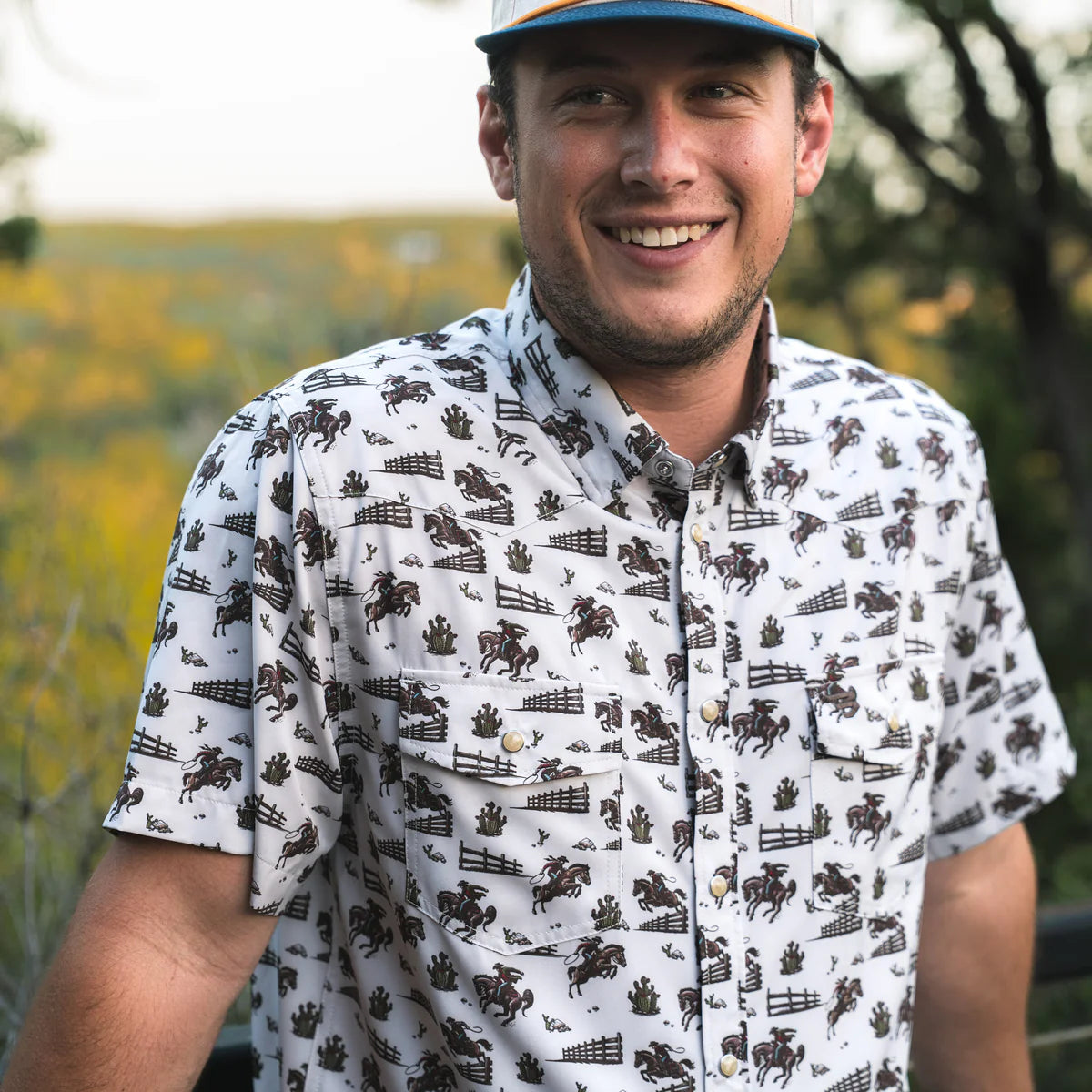 PERFORMANCE WESTERN SHIRT COWBOY COUNTRY