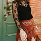 LACE LS BLACK TOP