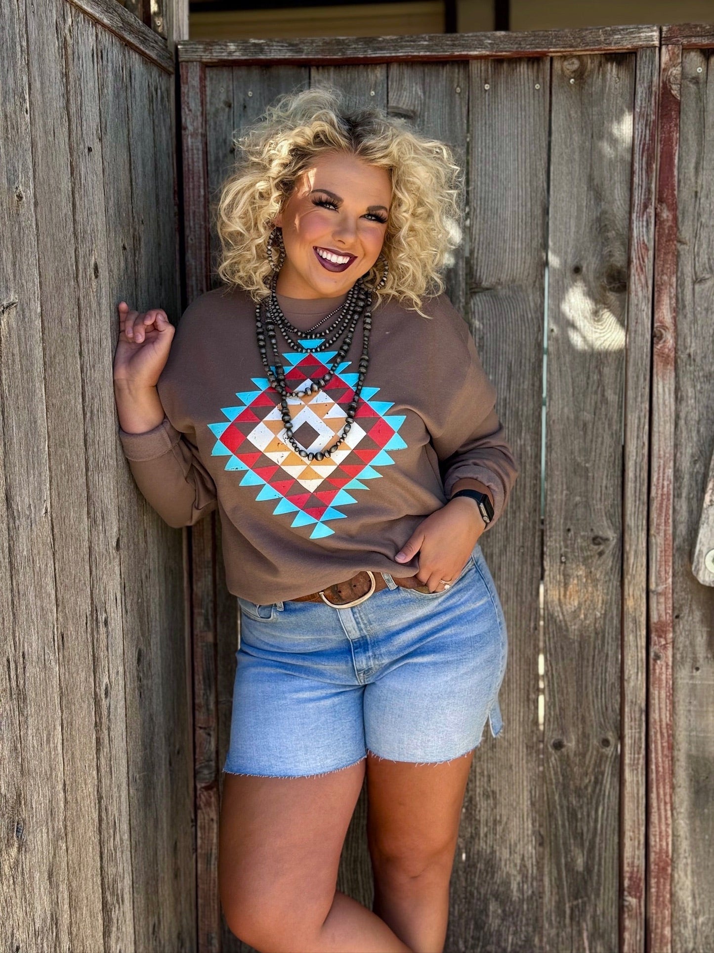 Ryanne Fall Aztec Sweater