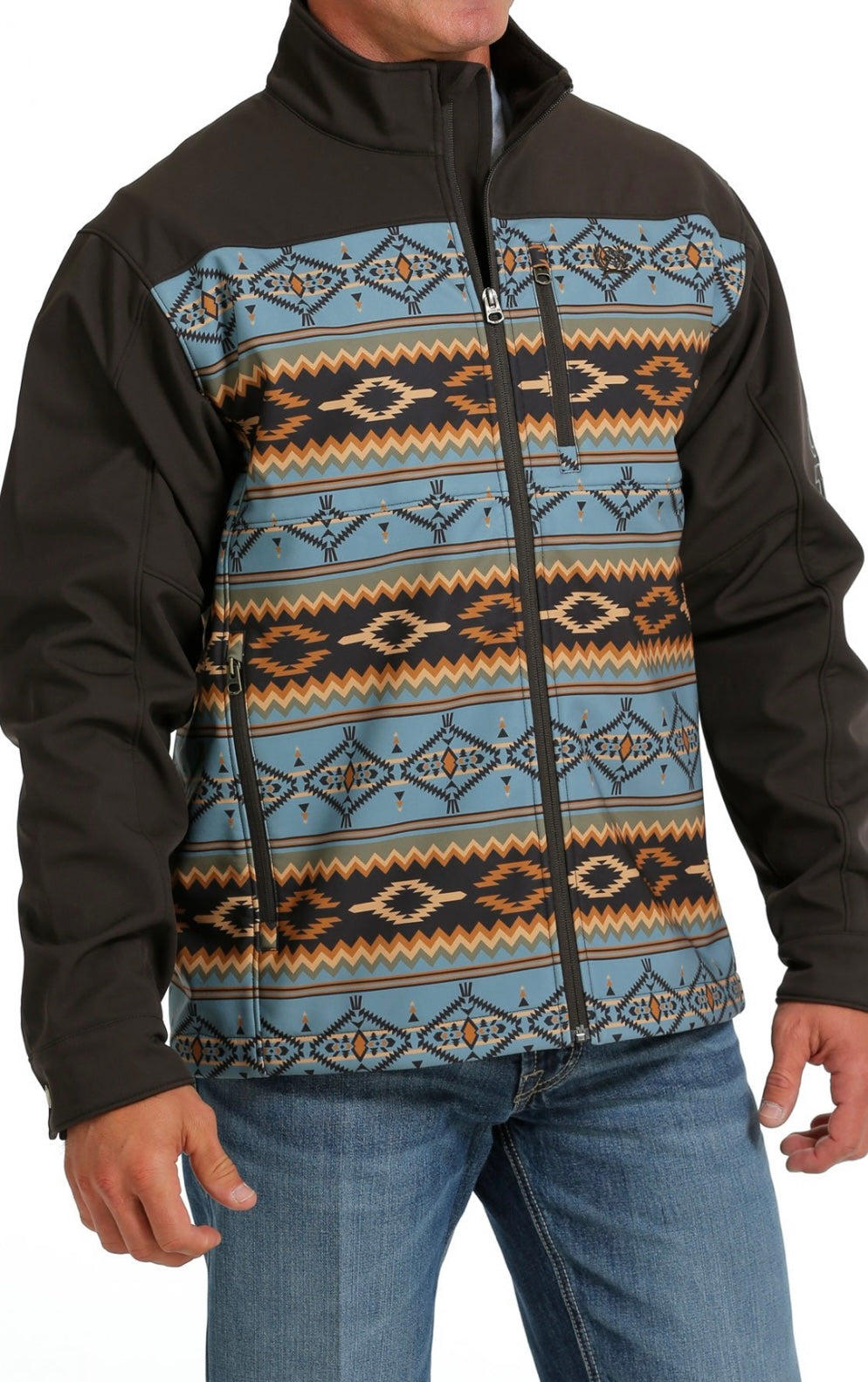 Cinch Mn Tribal Bonded Jacket