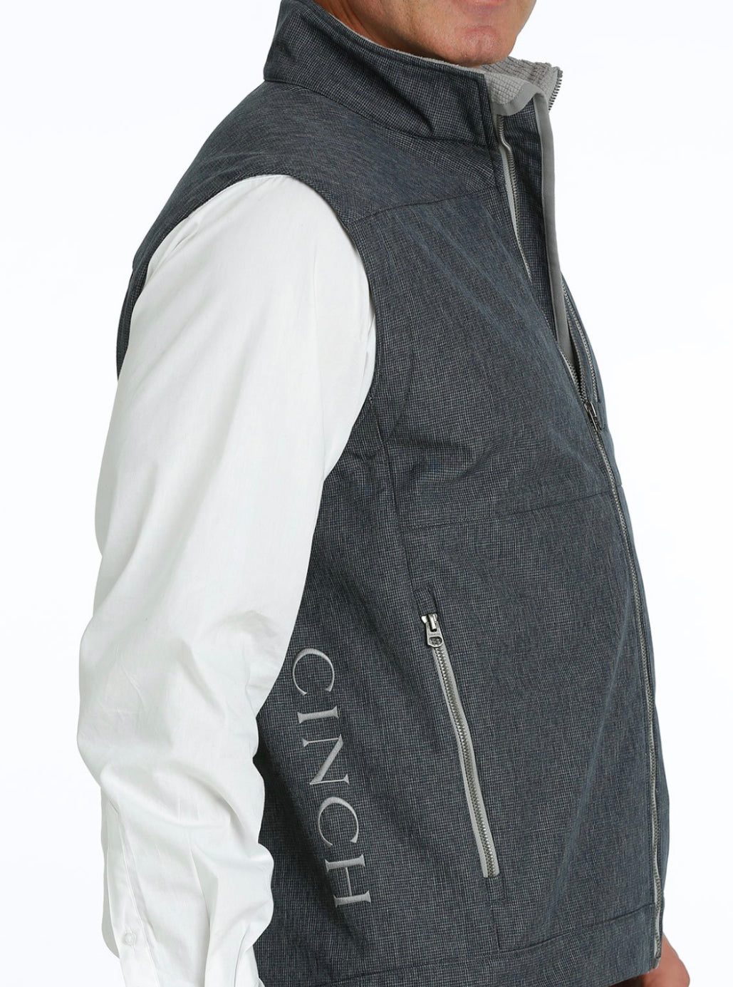 Cinch Mn Bonded Charcoal Vest