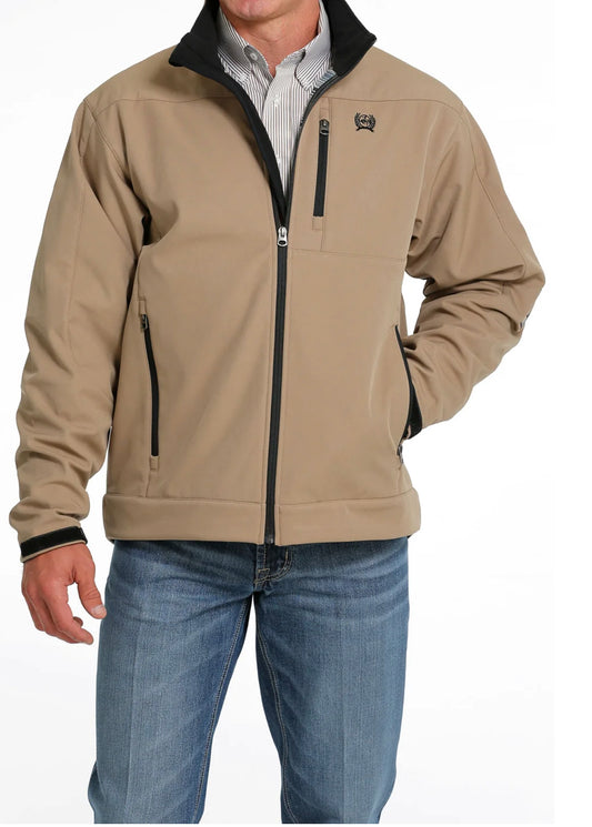 Cinch Mn Brown/Black Logo Jacket