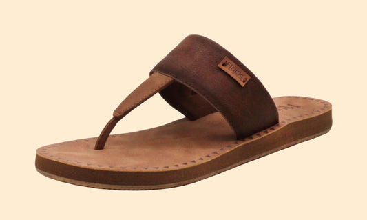 Flojos Grace Brown/Tan Hooded Sandal