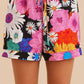 Jodifl Black Floral Shorts