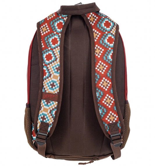 Hooey Rockstar Aztec/Rust Backpack