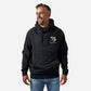 FLEECE HOODIE FLYING B LOGO BLACK