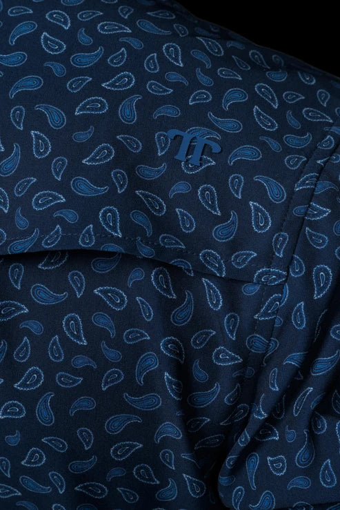 THE GRIFFIN DARK BLUE LS SHIRT