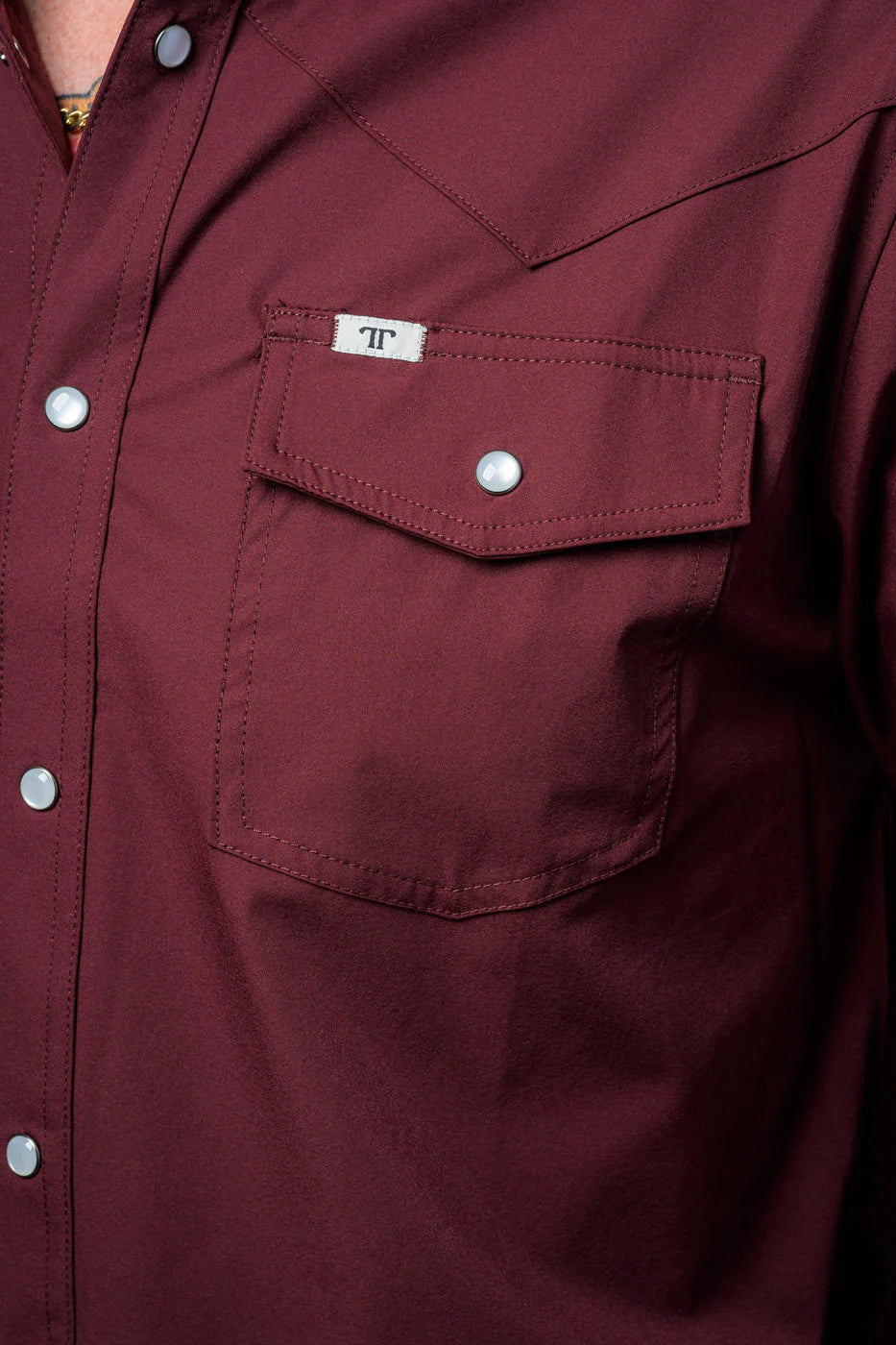 CORE MAROON LS SHIRT