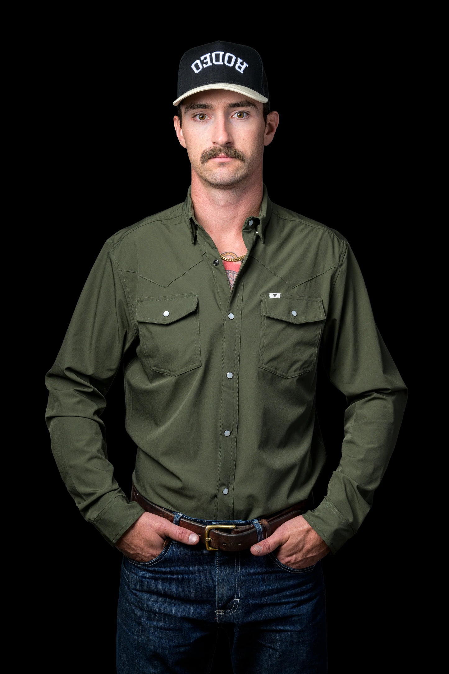 CORE OLIVE LS SHIRT