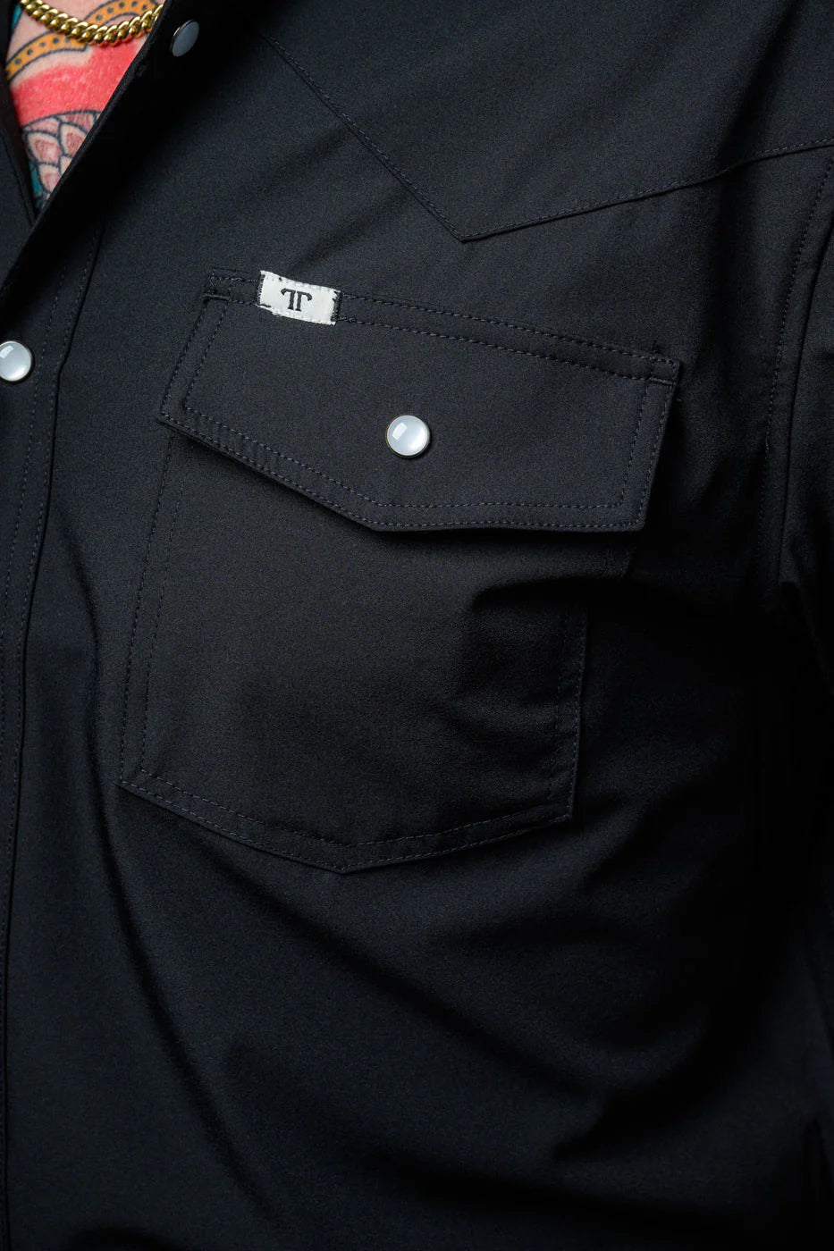 CORE BLACK LS SHIRT