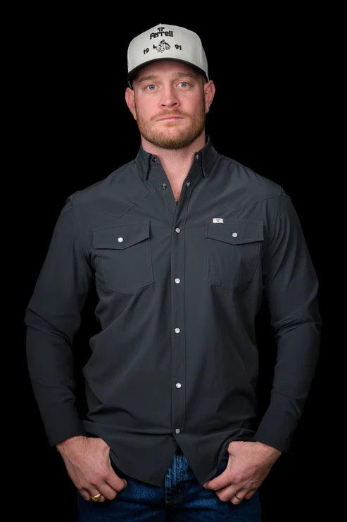 CORE GREY LS SHIRT