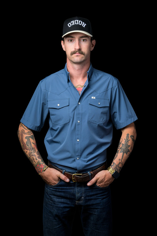 CORE BLUE SS SHIRT