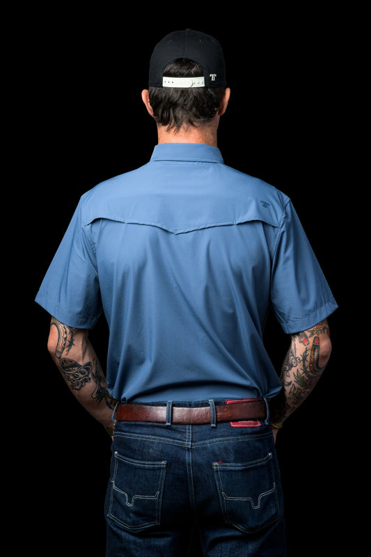 CORE BLUE SS SHIRT