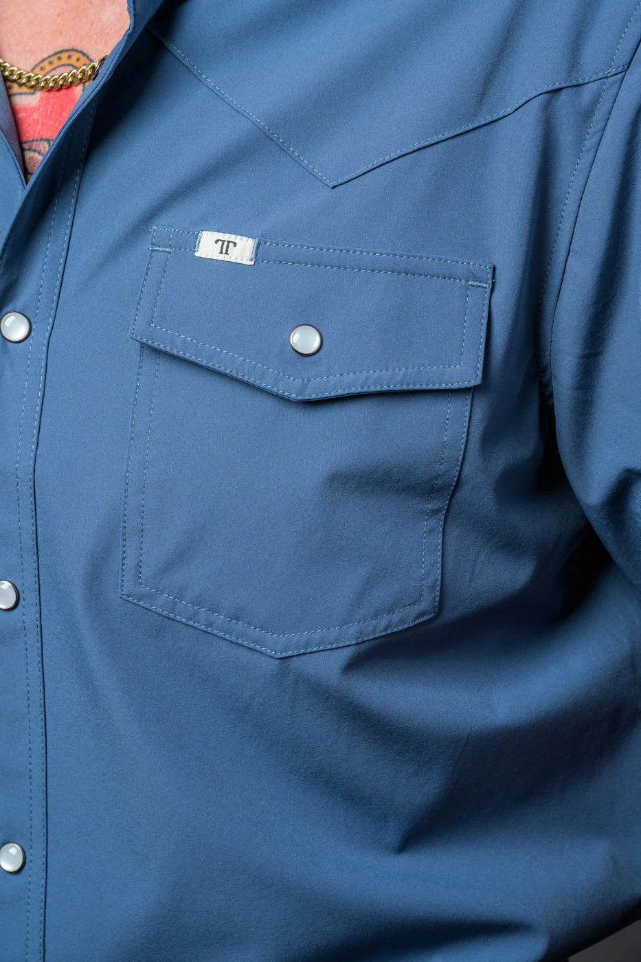 CORE BLUE SS SHIRT