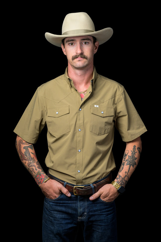 CORE KHAKI SS SHIRT