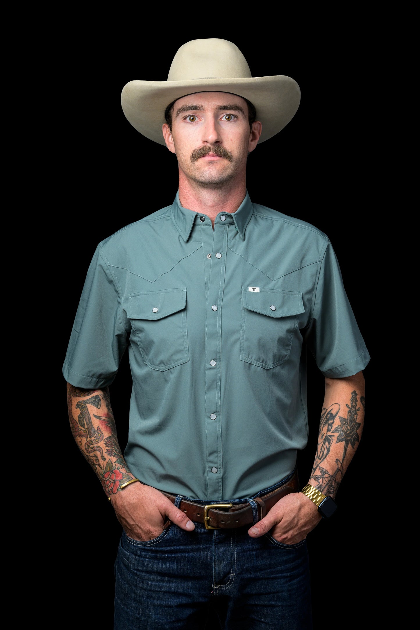 CORE AQUA SS SHIRT