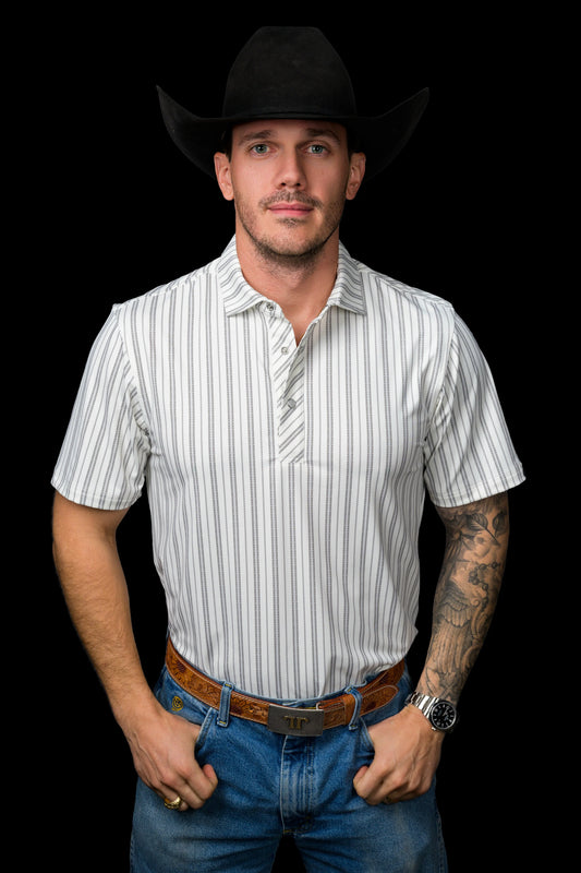 JACK PEARL SNAP CREAM POLO