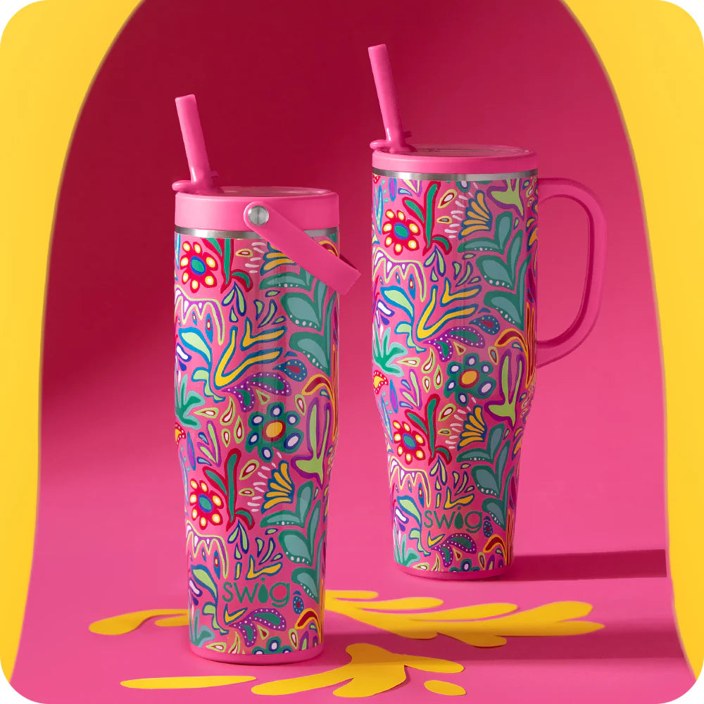 FLORA ROSA TO-GO TUMBLER 30OZ