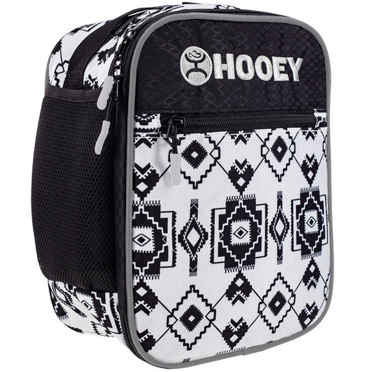 Hooey White/Black Aztec Lunchbox