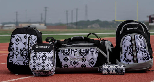 Hooey White/Black Aztec Lunchbox