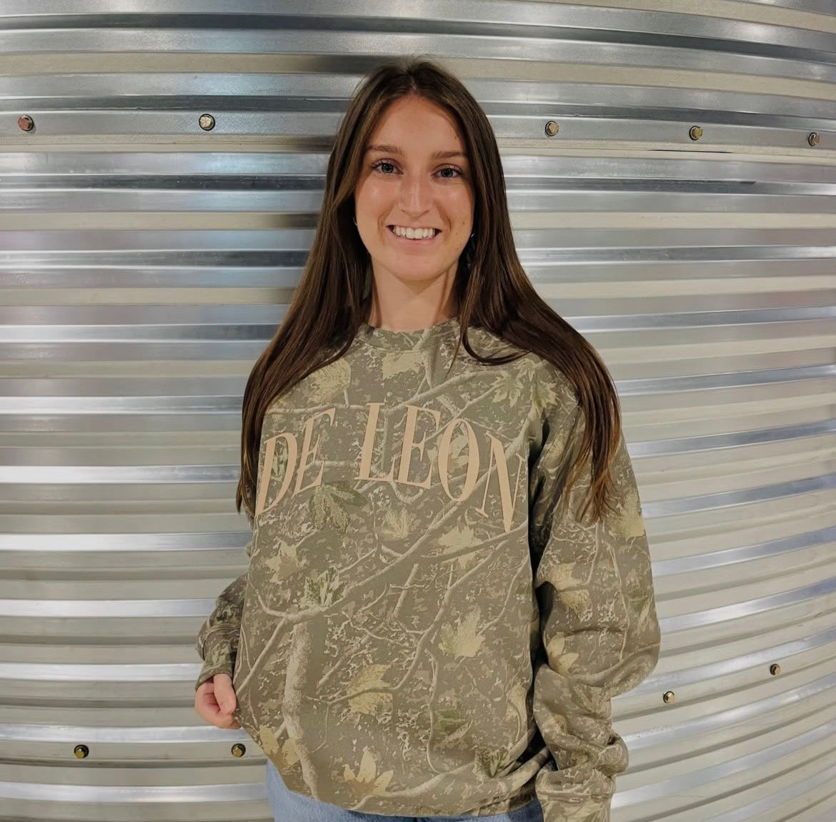 Camo De Leon Sweater