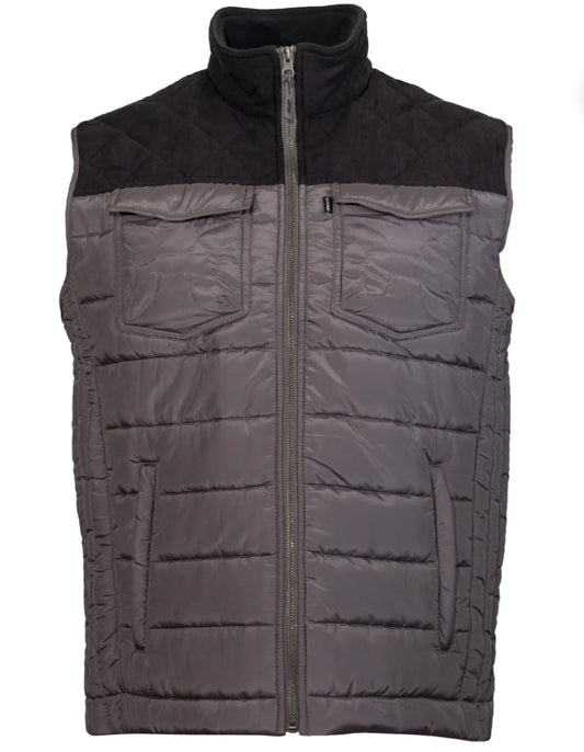 Hooey Mns Grey/Black Vest