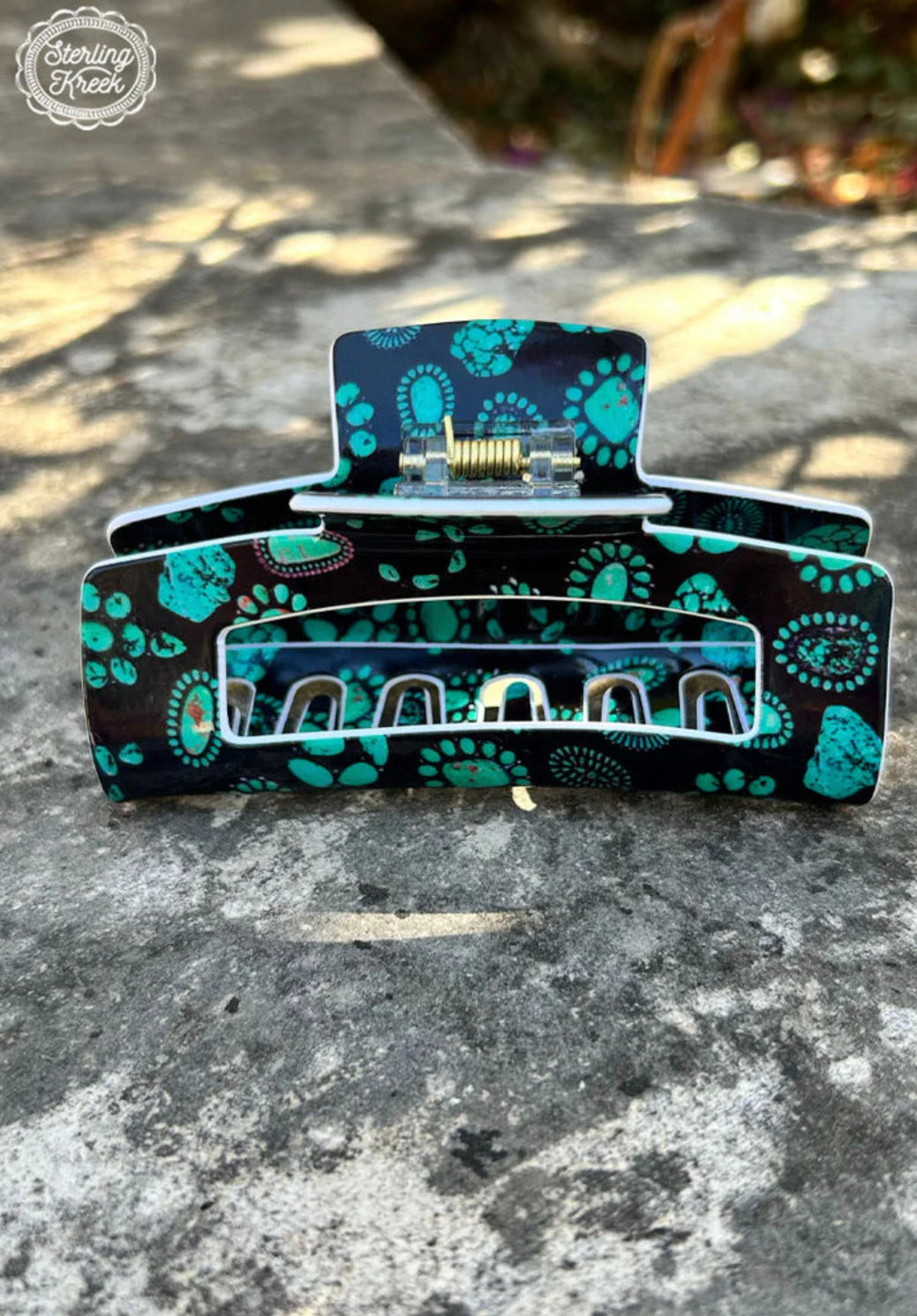 Forever In Turquoise Hair Clip