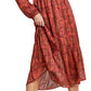 Floral V-Neck Maxi Dress