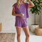 STRIPED LOUNGE PINK/ROYAL SET